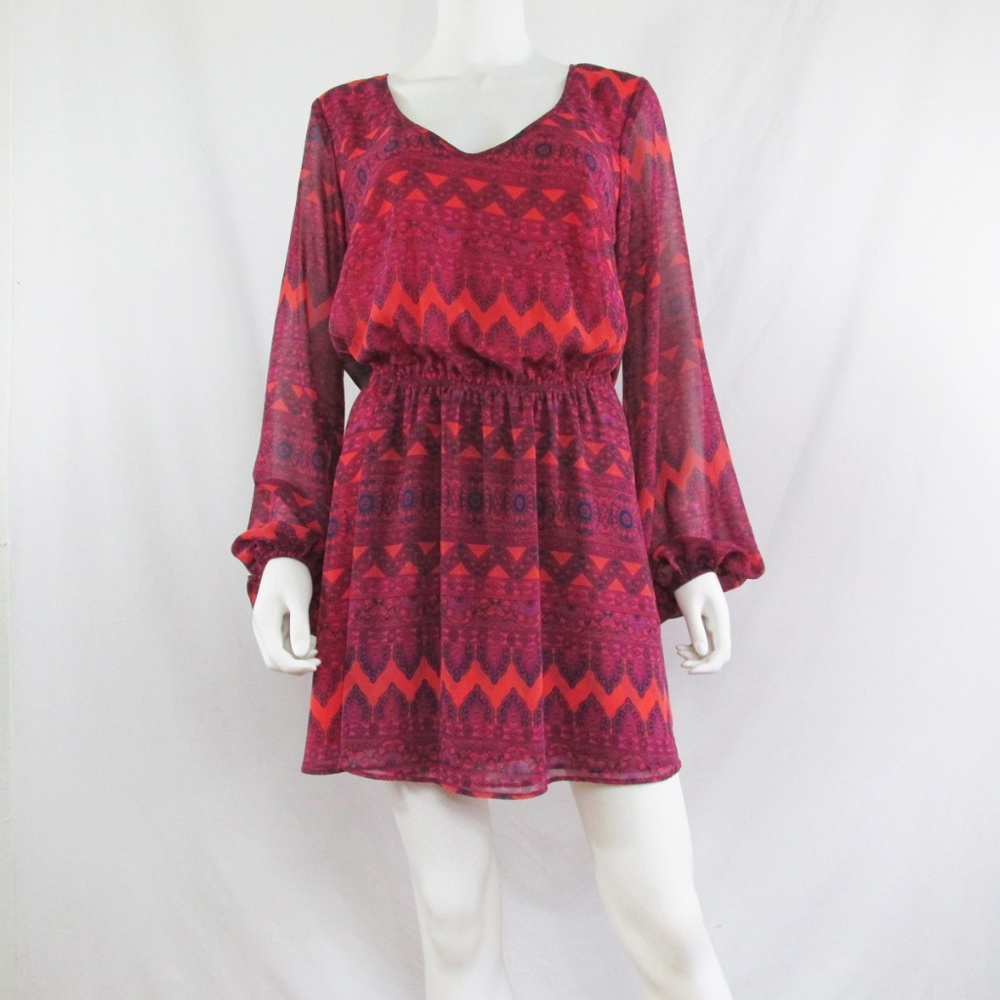 Show Me Your Mumu | Rainey Rajah Print Mini Dress - Picture 1 of 5